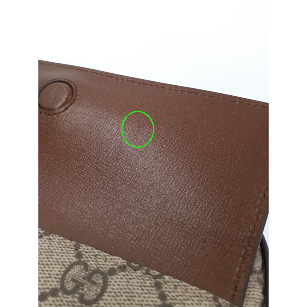 Gucci Horsebit brown leather Shoulder onic Supreme canvas Bag 1955 GG - Picture 5 of 9